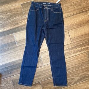 Old Navy Blue Straight Leg Jeans Classic Style size 4S